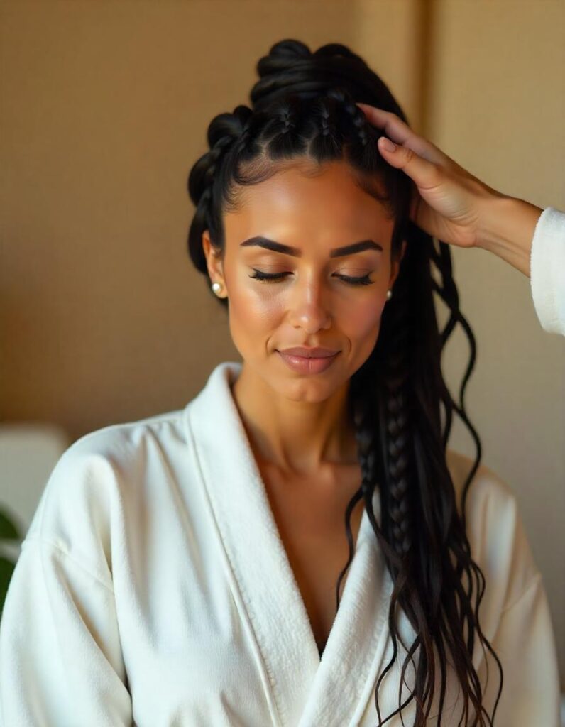 hair braiding crochet braids box braids beauty salon